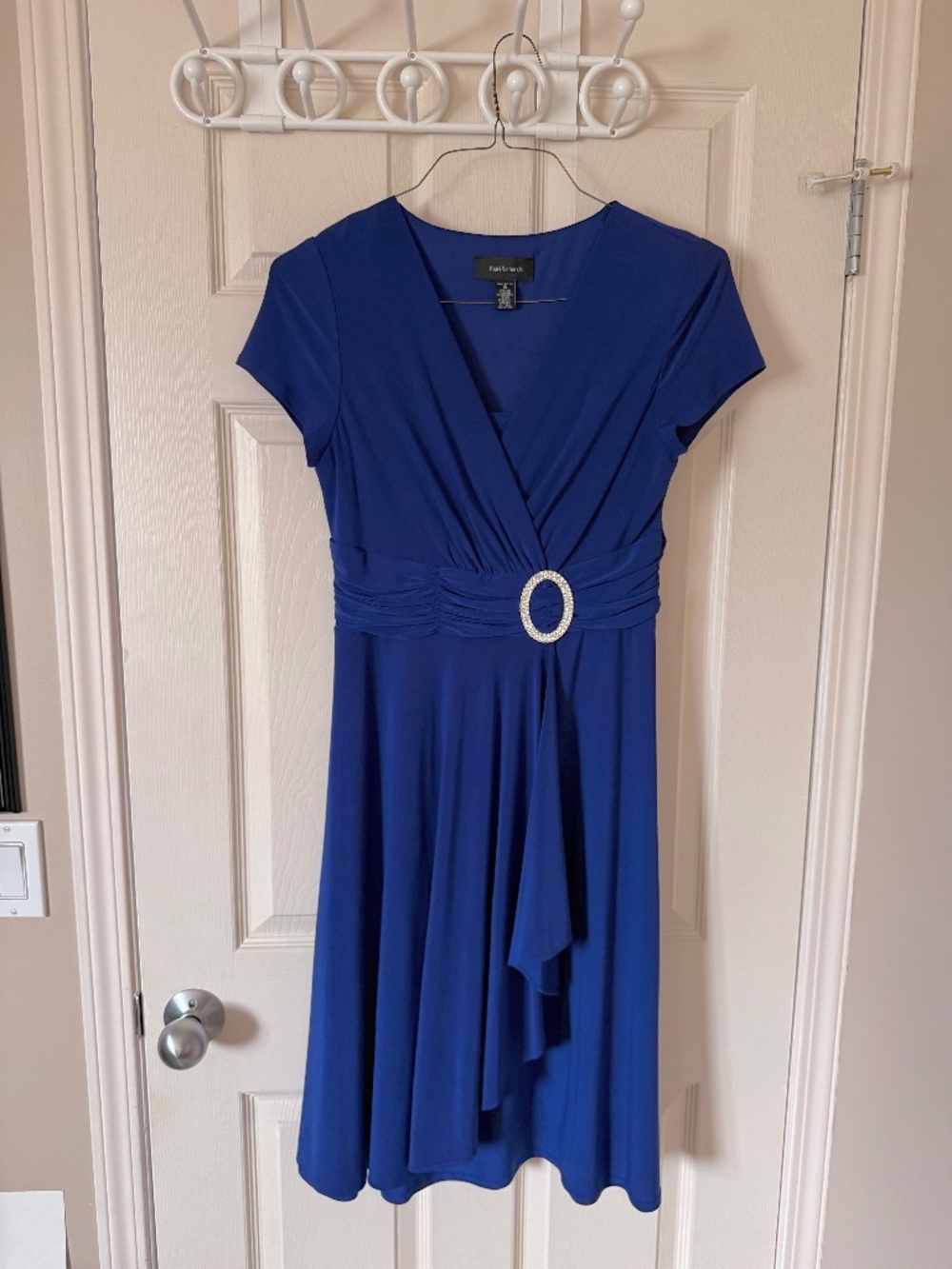 R&M Richard Faux Wrap Dress – Blue – Women’s Size 10